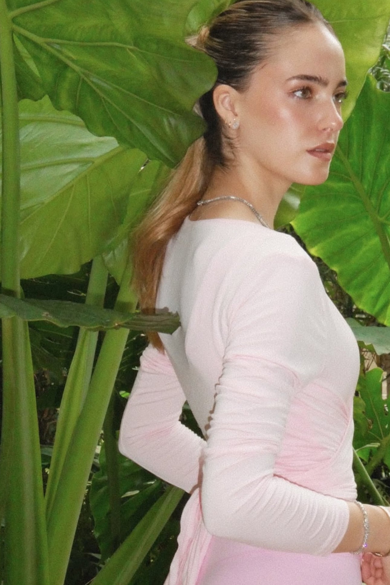 The Ballerina sweater baby pink