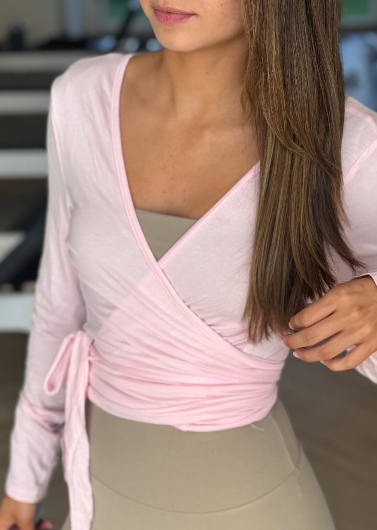 The Ballerina sweater baby pink